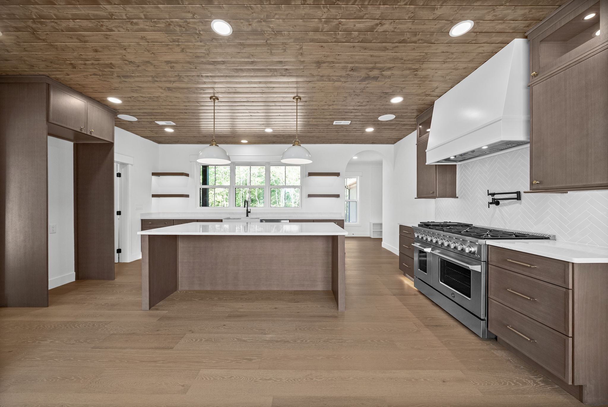 Home built by Mystic River Homes